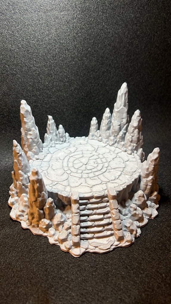 【NAGI傑作】猛々しい岩場ジオラマベース フィギュア台座