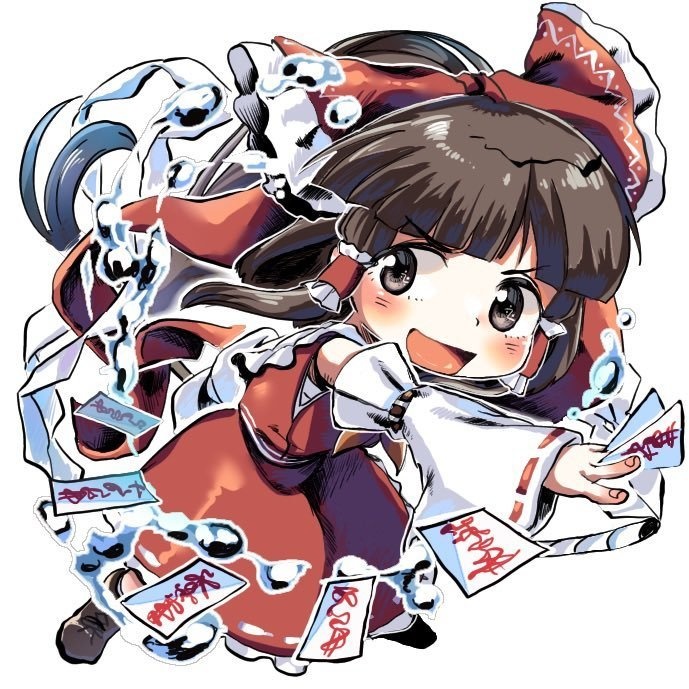 東方Project　５×５cmアクリルキーホルダー　博麗霊夢　霧雨魔理沙　庭渡 久侘歌　　フランドール・スカーレット　わかさぎ姫　レミリア・スカーレット