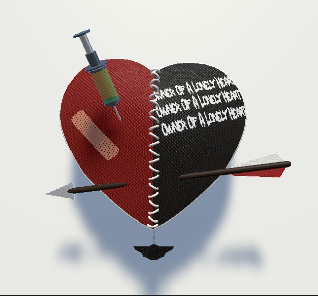 Lonely Heart Backpack