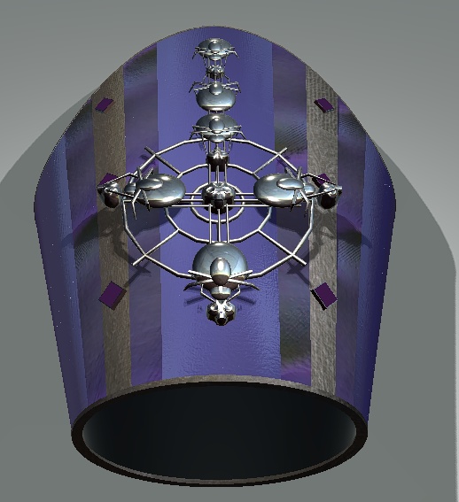 Papa Ghost Pope Hat