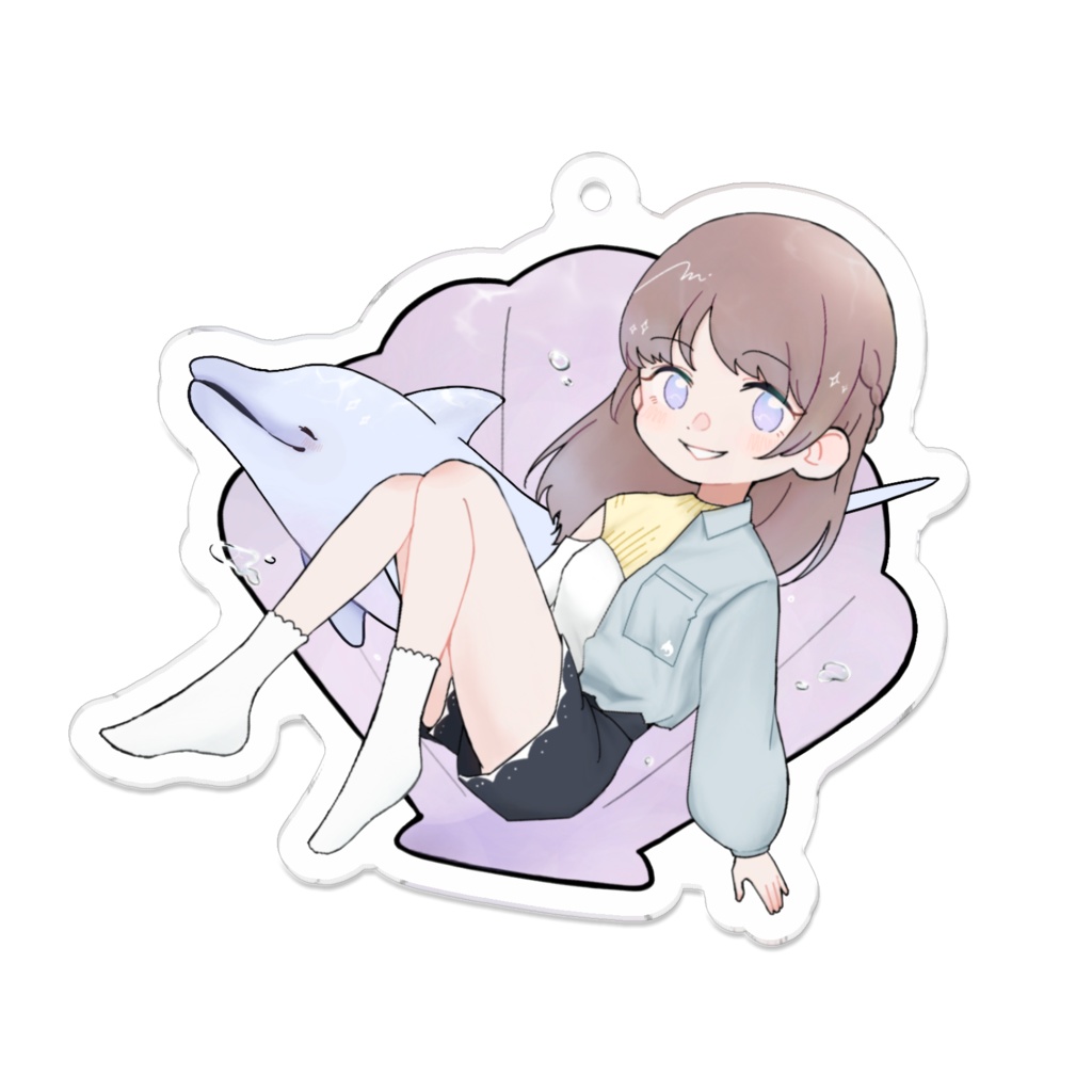 Mariといるかアクキー