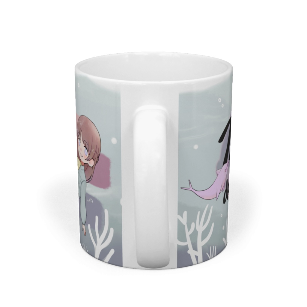 Mariといるかのマグカップ