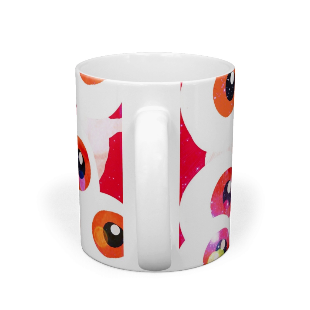 めだまのマグカップ