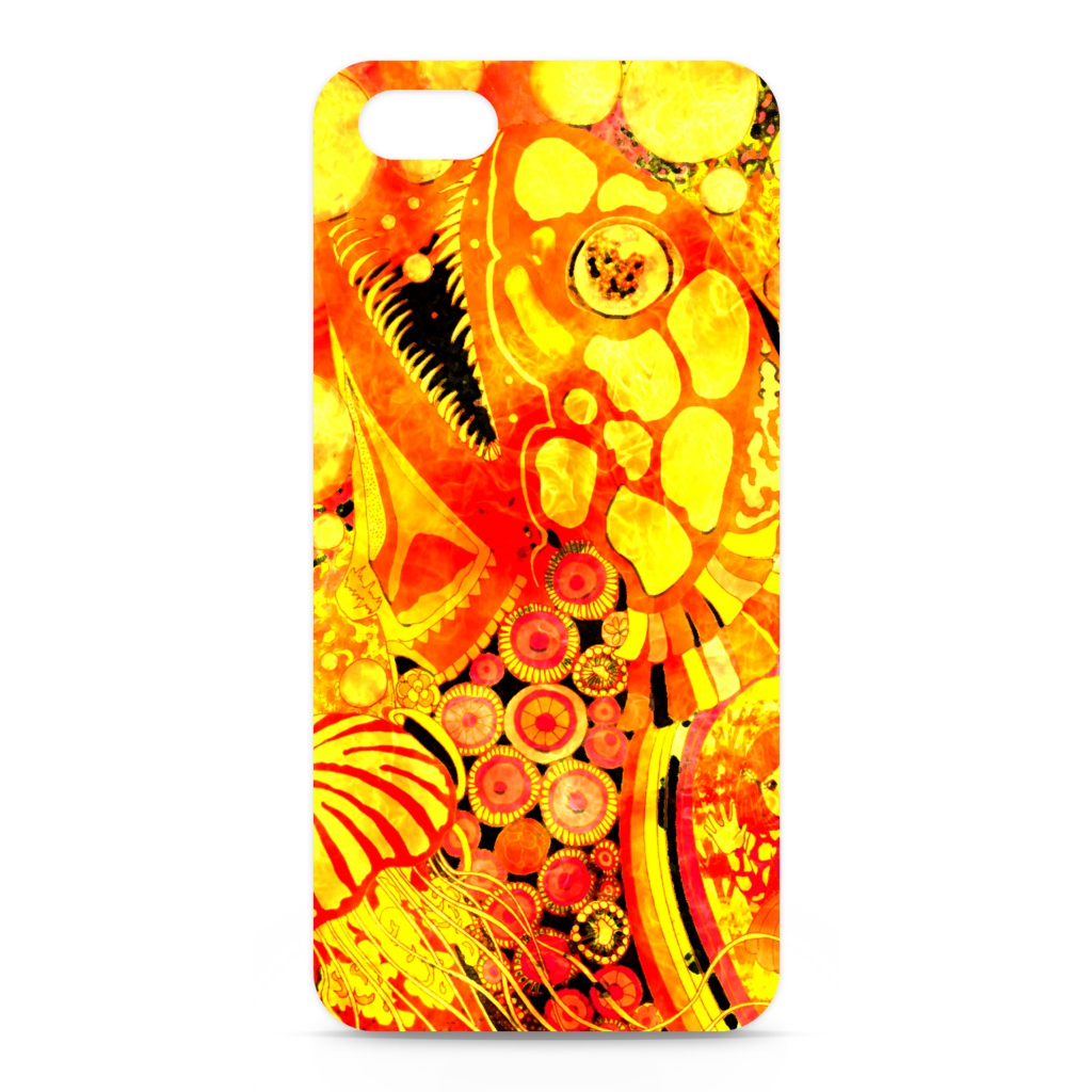 Golden deep sea fish