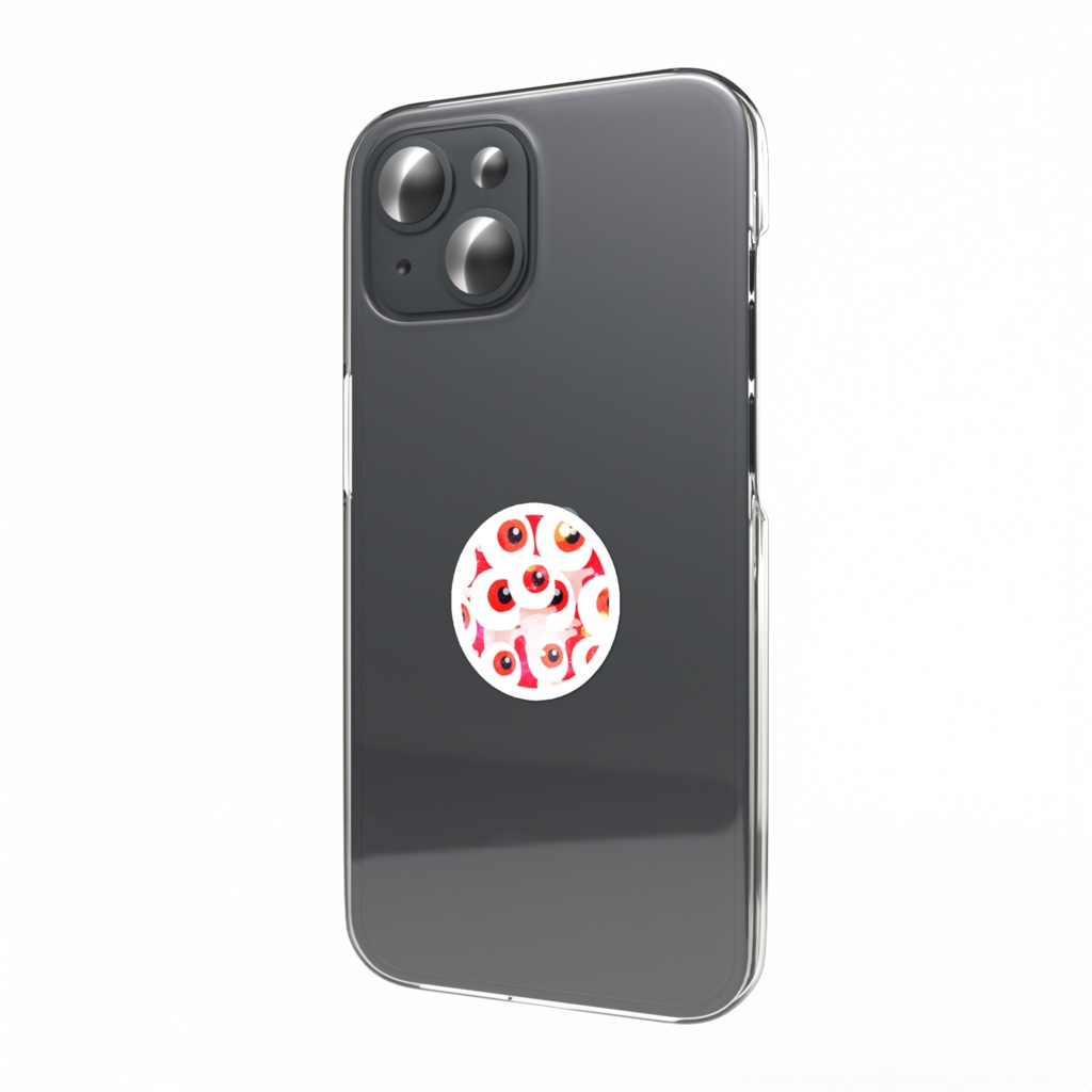 めだまのスマホステッカー