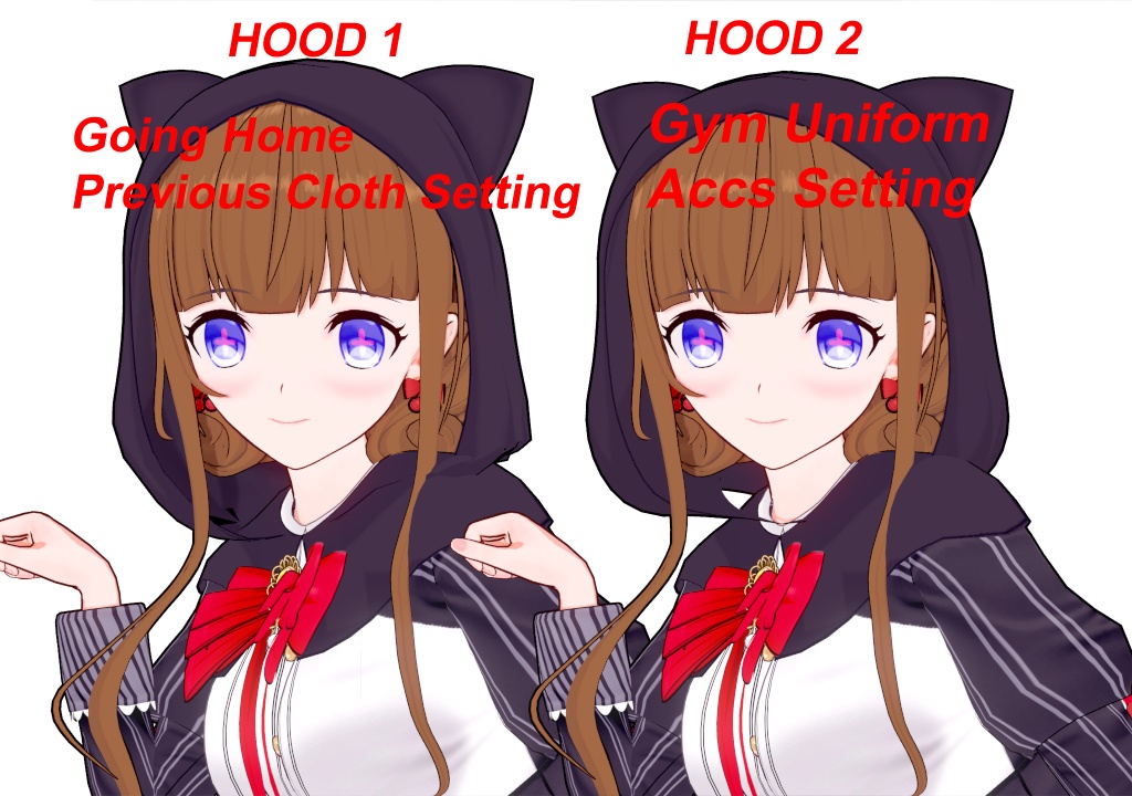 花京院ちえり2  Kakoin Chieri2  hood patch