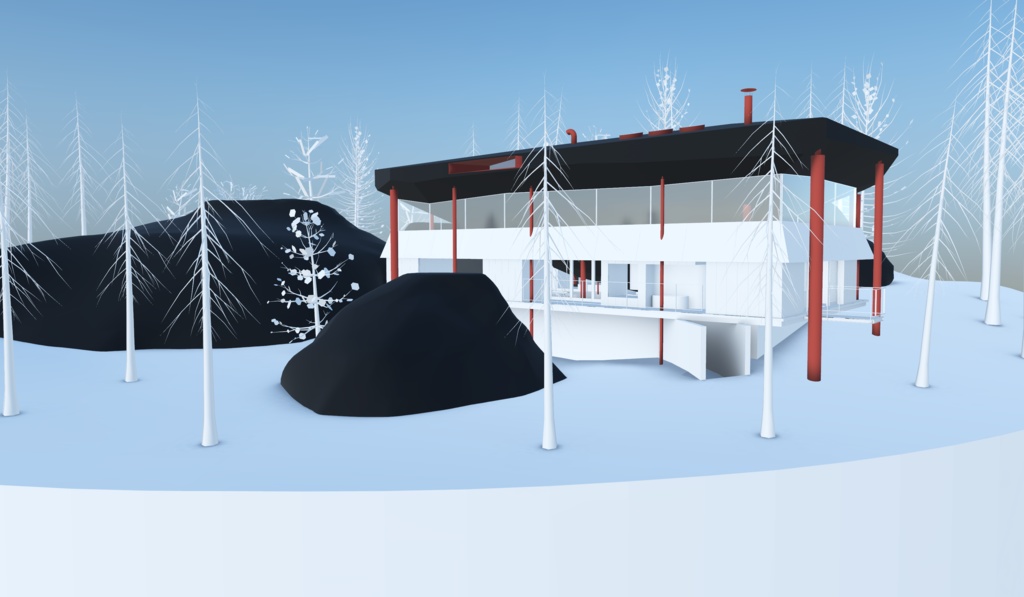 【Appleデバイス対応】(無料版)XRコンテンツ用USDZデータ「坪庭の巨岩」