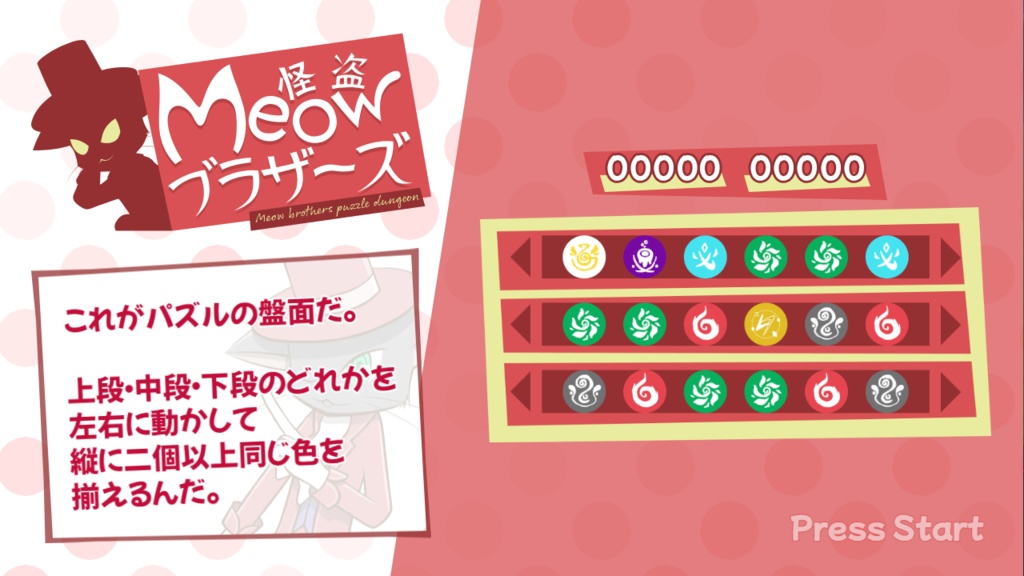 怪盗Meowブラザーズ