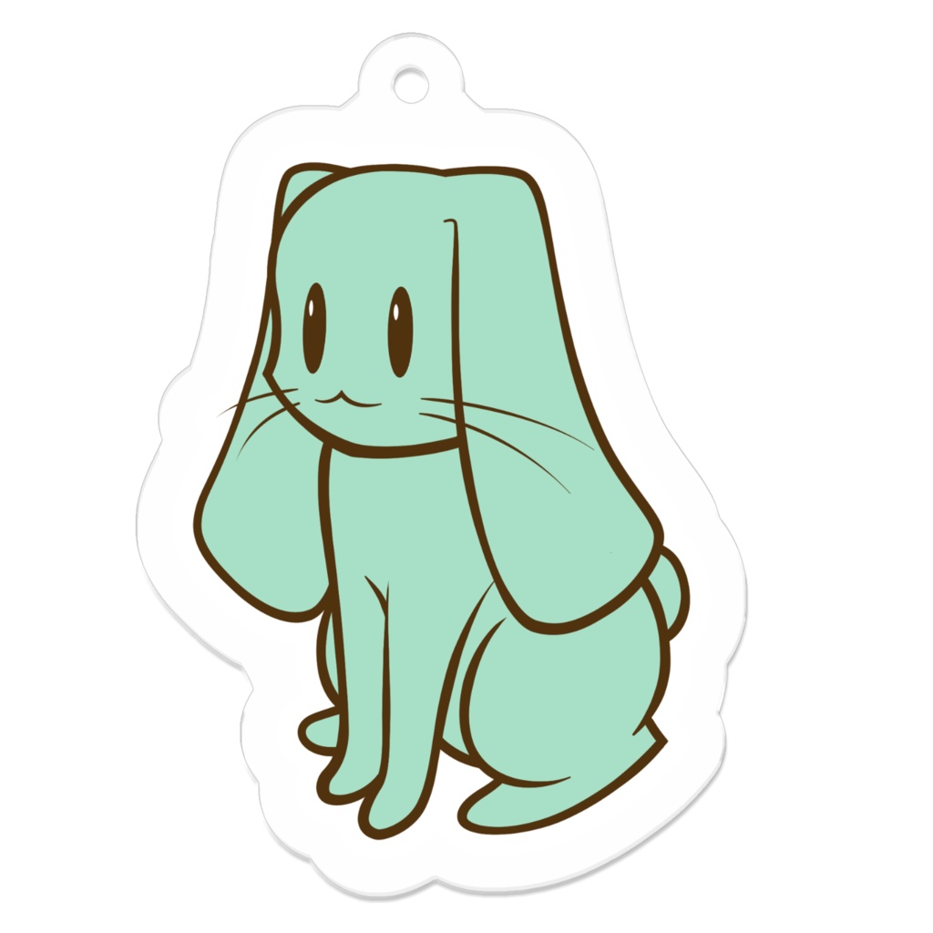 翡翠くんアクリルキーホルダー【怪盗Meowブラザーズ翡翠くんパスワード付き】（KOH-12）