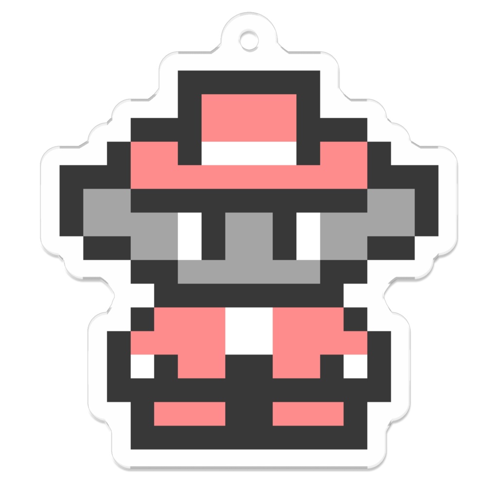 Meowブラザーズ4色ドットアクリルキーホルダー(MEO-17)
