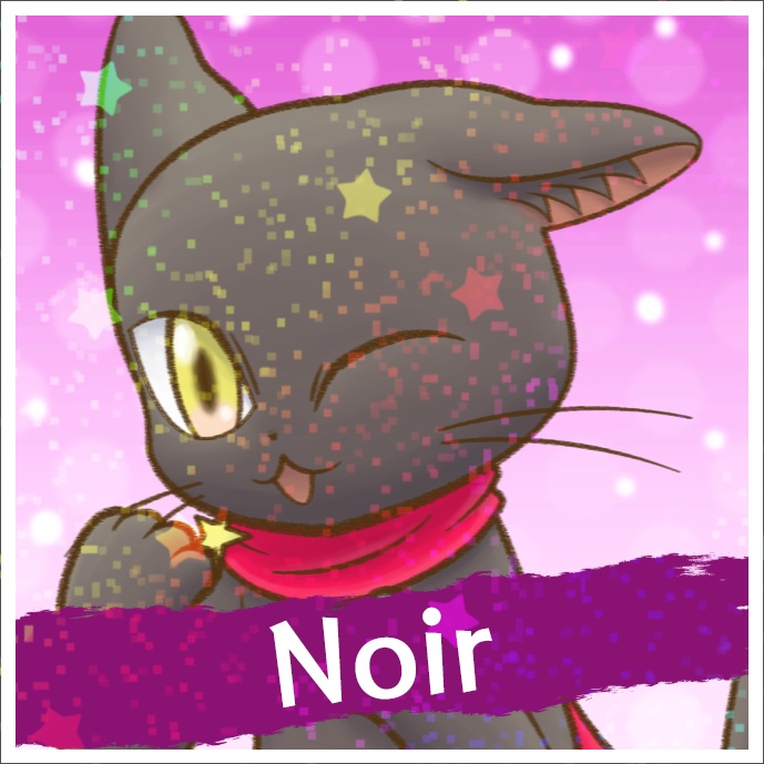 Setariaキャラクターホログラムシール