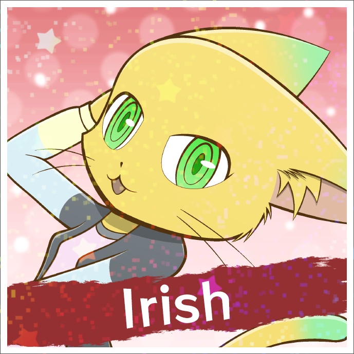 Setariaキャラクターホログラムシール