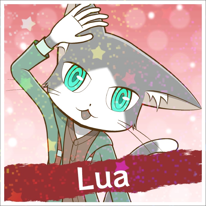 Setariaキャラクターホログラムシール