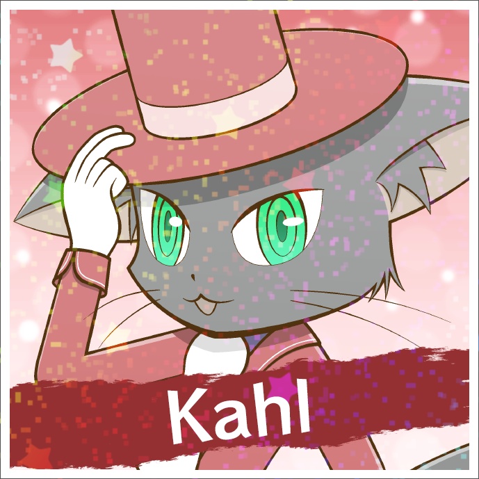 Setariaキャラクターホログラムシール