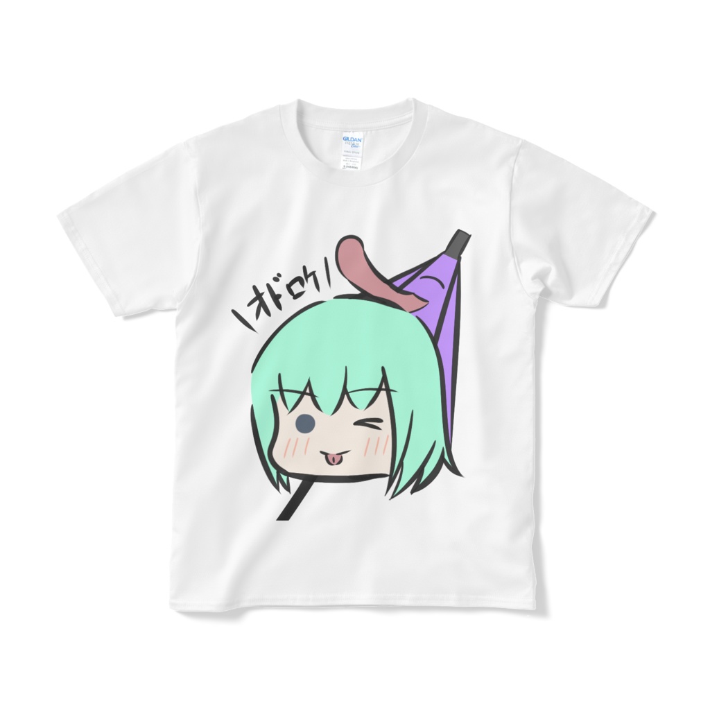 ゆるーい小傘のドデカTシャツ