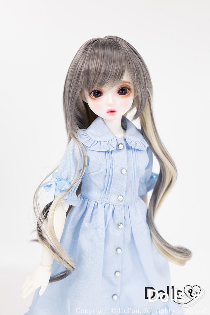 MSD SDMサイズ耐熱ウイッグ 7~8インチ WMM-027 (アッシュベージュ)