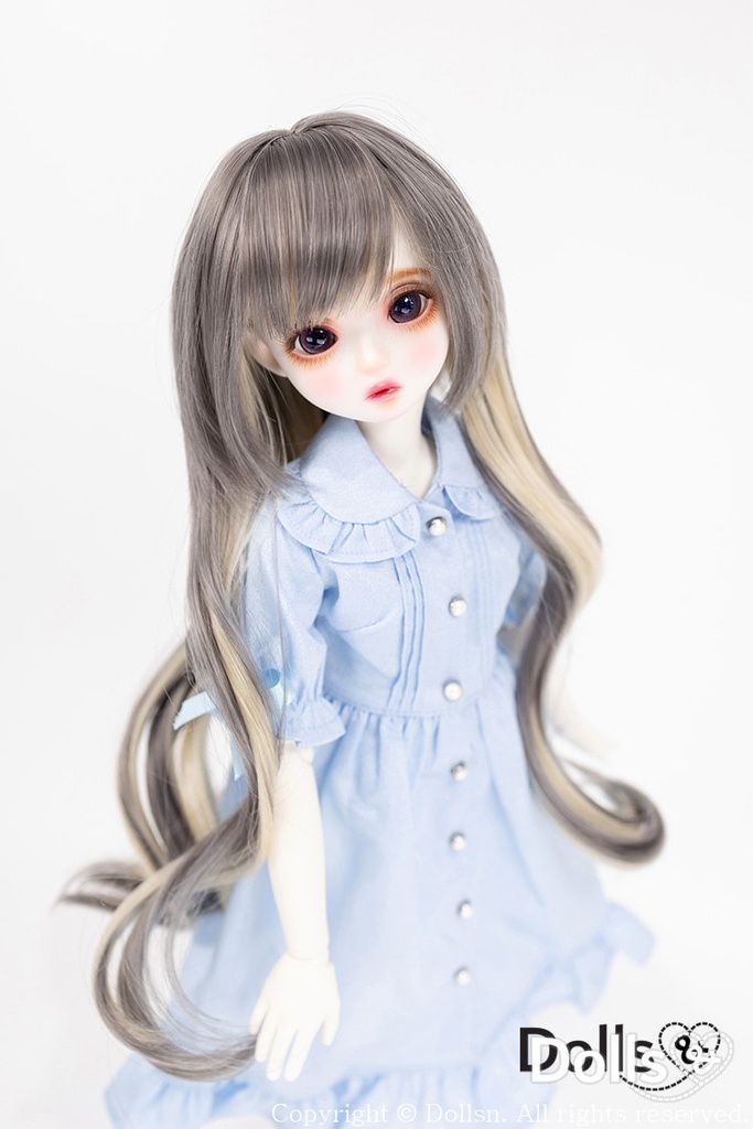 MSD SDMサイズ耐熱ウイッグ 7~8インチ WMM-027 (アッシュベージュ)