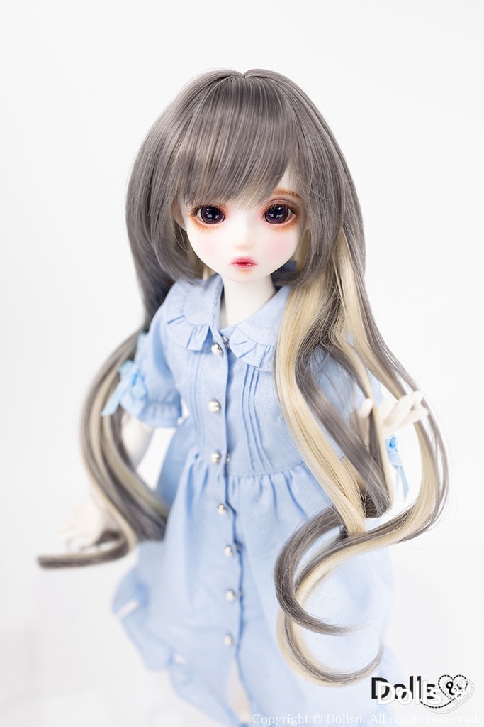 MSD SDMサイズ耐熱ウイッグ 7~8インチ WMM-027 (アッシュベージュ)