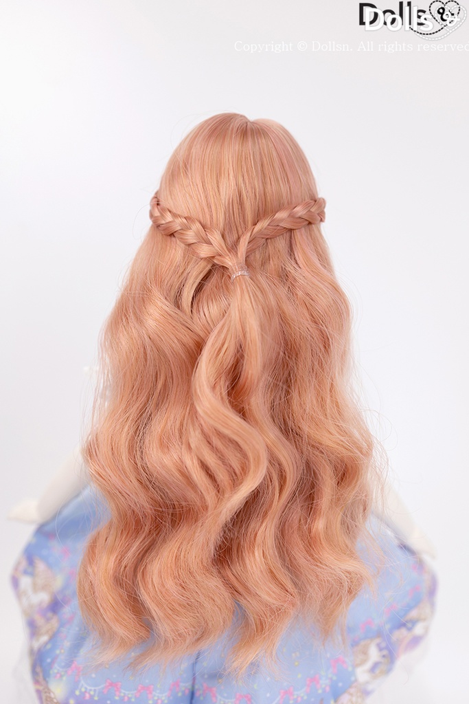 MSD SDMサイズ耐熱ウイッグ 7~8インチ WMM-025 (アプリコット)