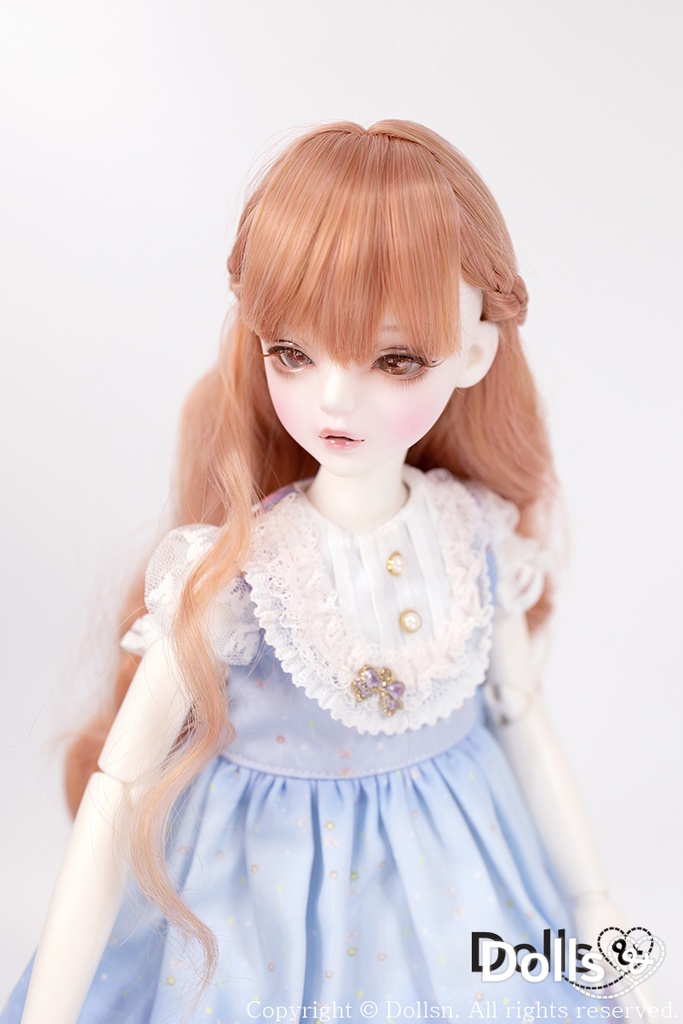 MSD SDMサイズ耐熱ウイッグ 7~8インチ WMM-025 (アプリコット)