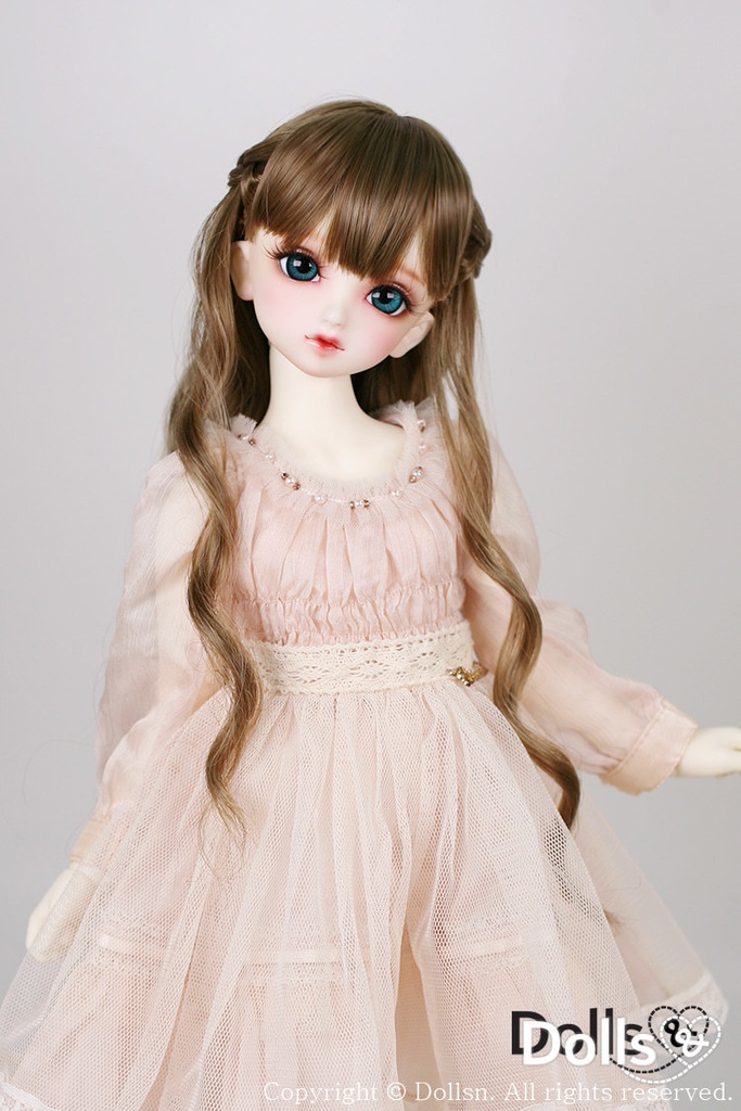 MSD SDMサイズ耐熱ウイッグ 7~8インチ WMM-025 (サンディブラウン)