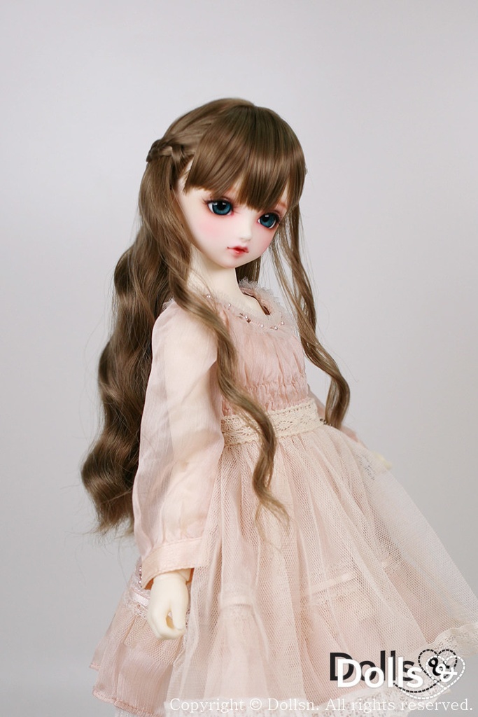 MSD SDMサイズ耐熱ウイッグ 7~8インチ WMM-025 (サンディブラウン)