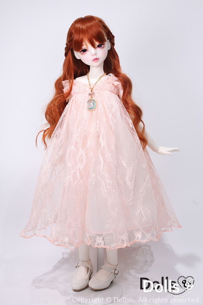 MSD SDMサイズ耐熱ウイッグ 7~8インチ WMM-025 (ビンテージジンジャー)