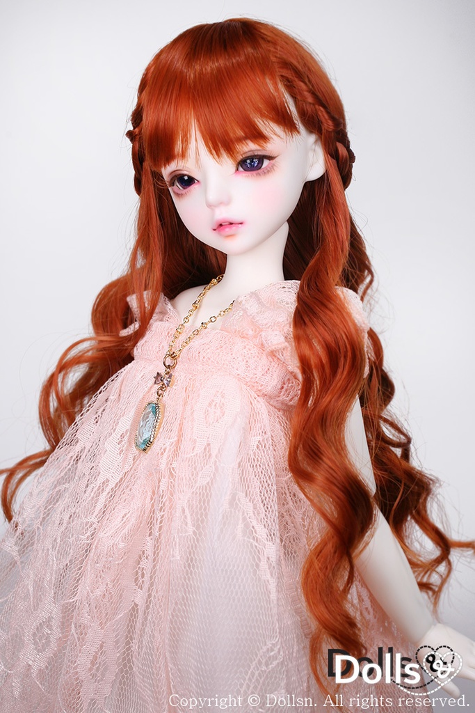 MSD SDMサイズ耐熱ウイッグ 7~8インチ WMM-025 (ビンテージジンジャー)