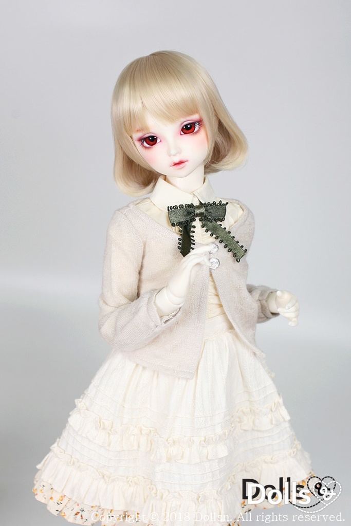 SD DDサイズ耐熱ウイッグ 8~9インチ WM-007 (シャインブロンド)