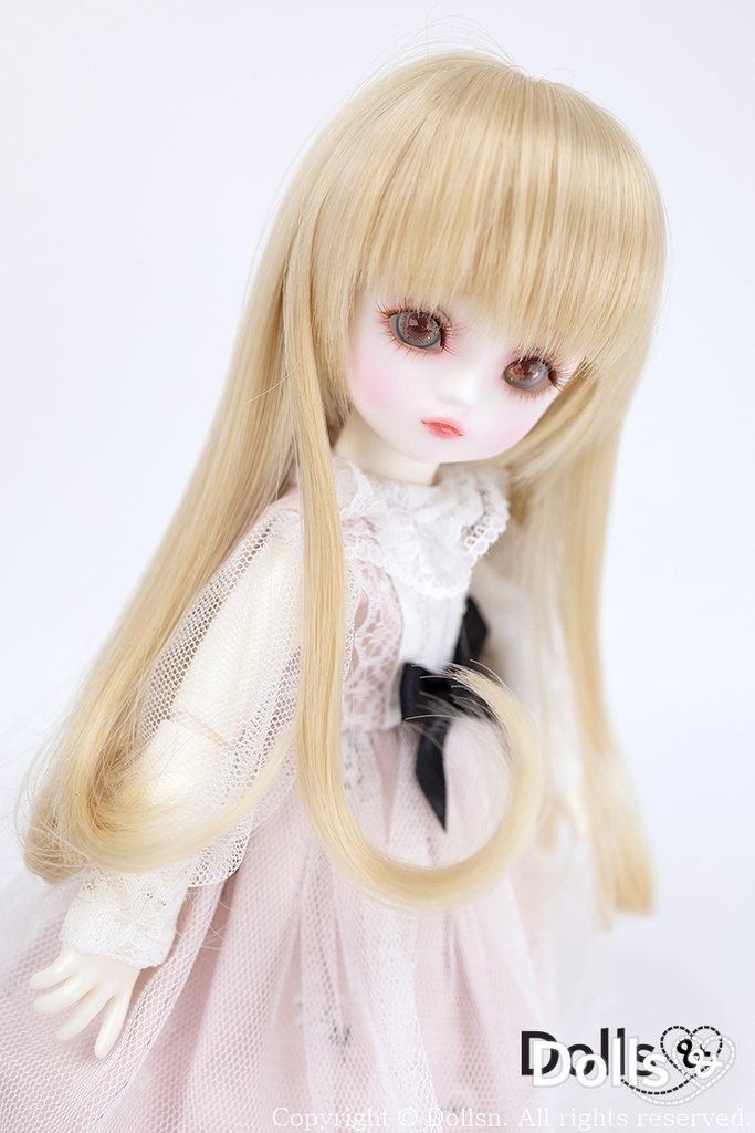 YOsd 幼SD サイズ耐熱ウイッグ 6~7インチ WS-002 (シャインブロンド)