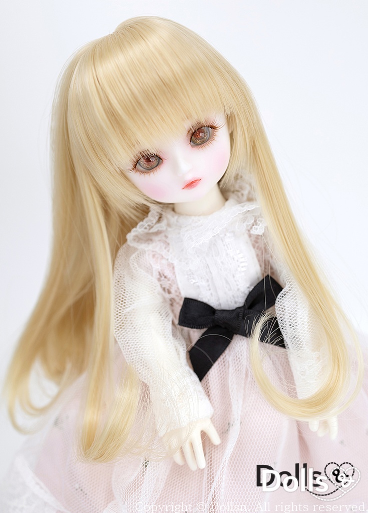 YOsd 幼SD サイズ耐熱ウイッグ 6~7インチ WS-002 (シャインブロンド)