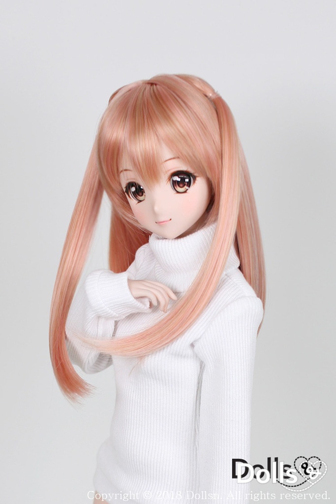 SD DDサイズ耐熱ウイッグ 8~9インチ WM-001 (アプリコット)