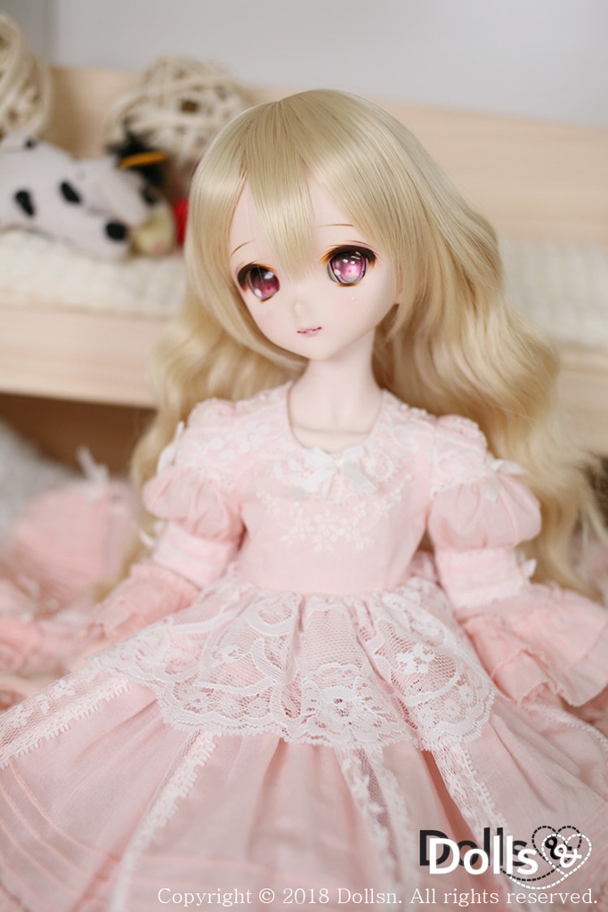 SD DDサイズ耐熱ウイッグ 8~9インチ WM-004 (シャインブロンド)