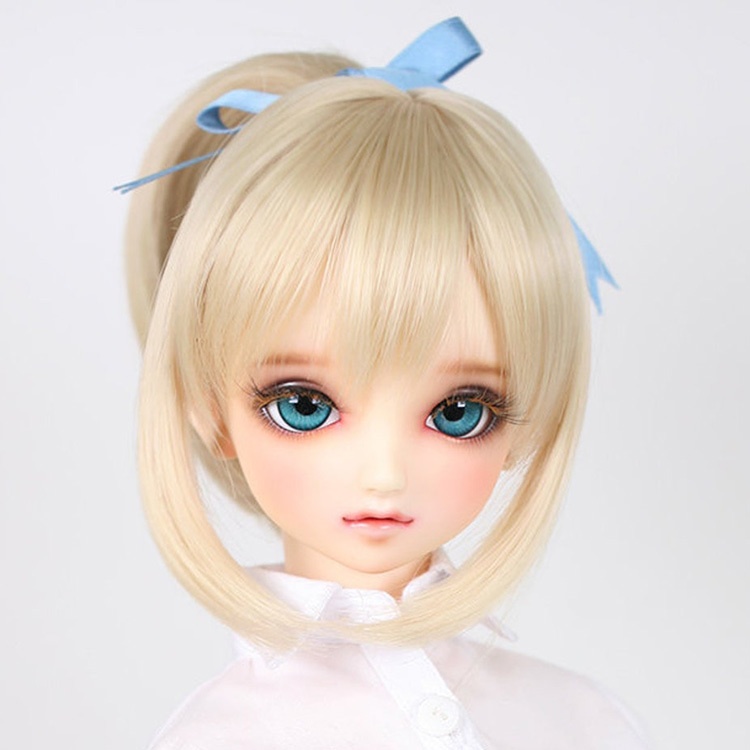 SD DDサイズ耐熱ウイッグ 8 インチ WM-006 (シャインブロンド)