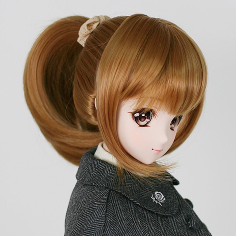 SD DDサイズ耐熱ウイッグ 8 インチ WM-006 (シュガーキャラメル)