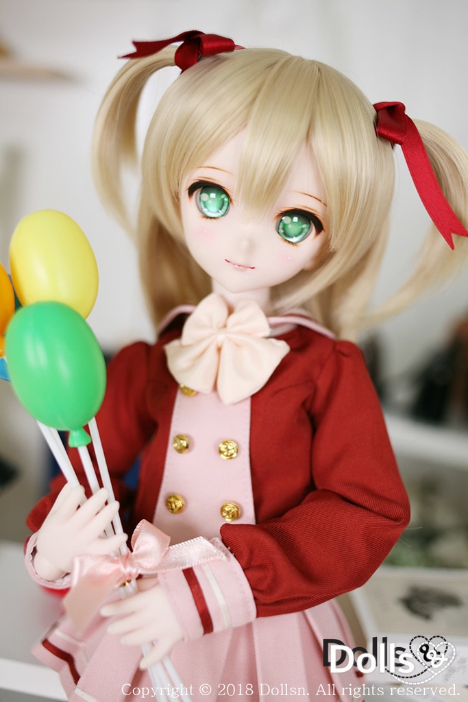 SD DDサイズ耐熱ウイッグ 8~9インチ WM-010 (シャインブロンド)