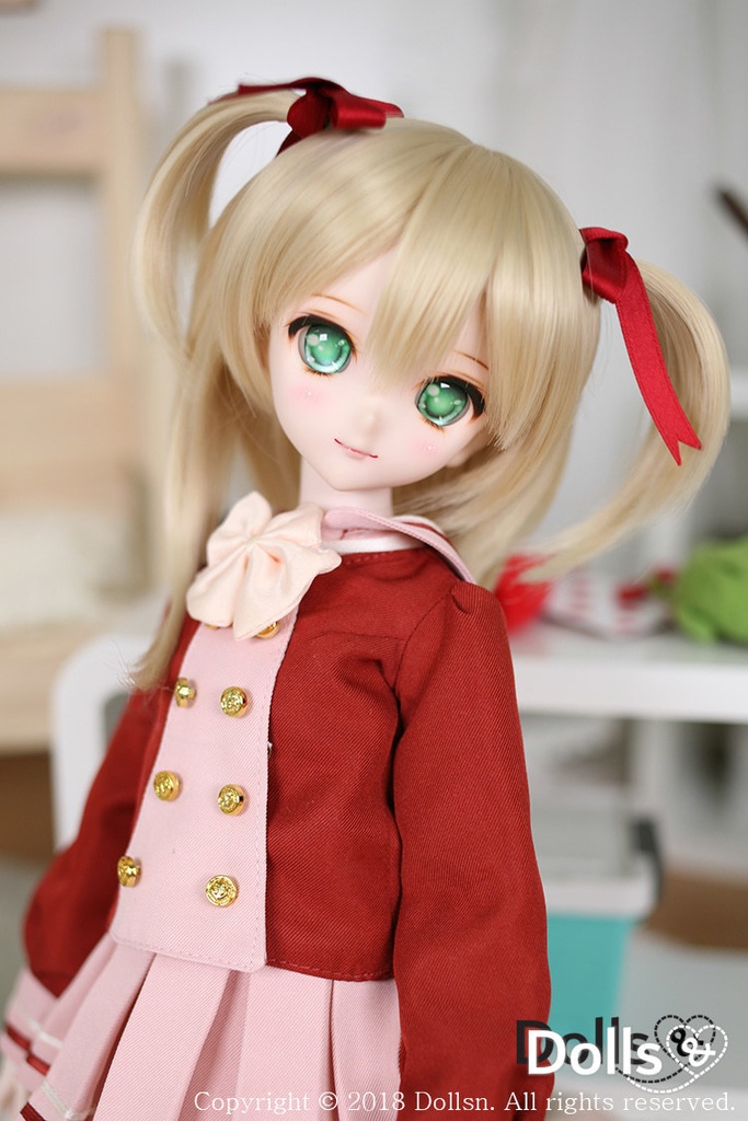 SD DDサイズ耐熱ウイッグ 8~9インチ WM-010 (シャインブロンド)