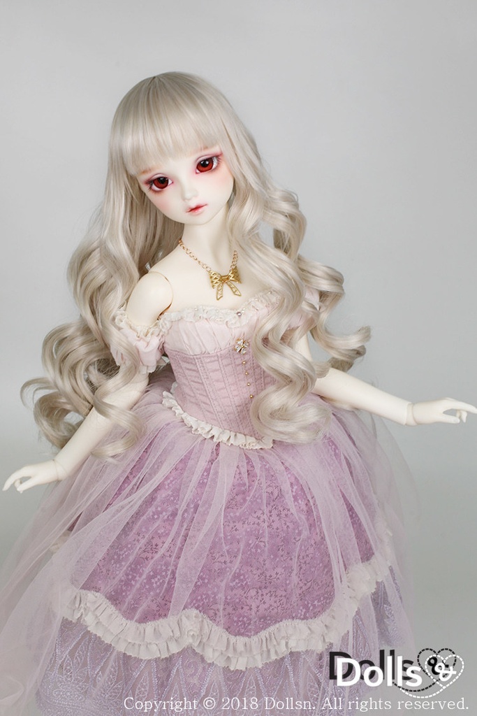 SD DDサイズ耐熱ウイッグ 8~9インチ WM-016 (カプチーノ)