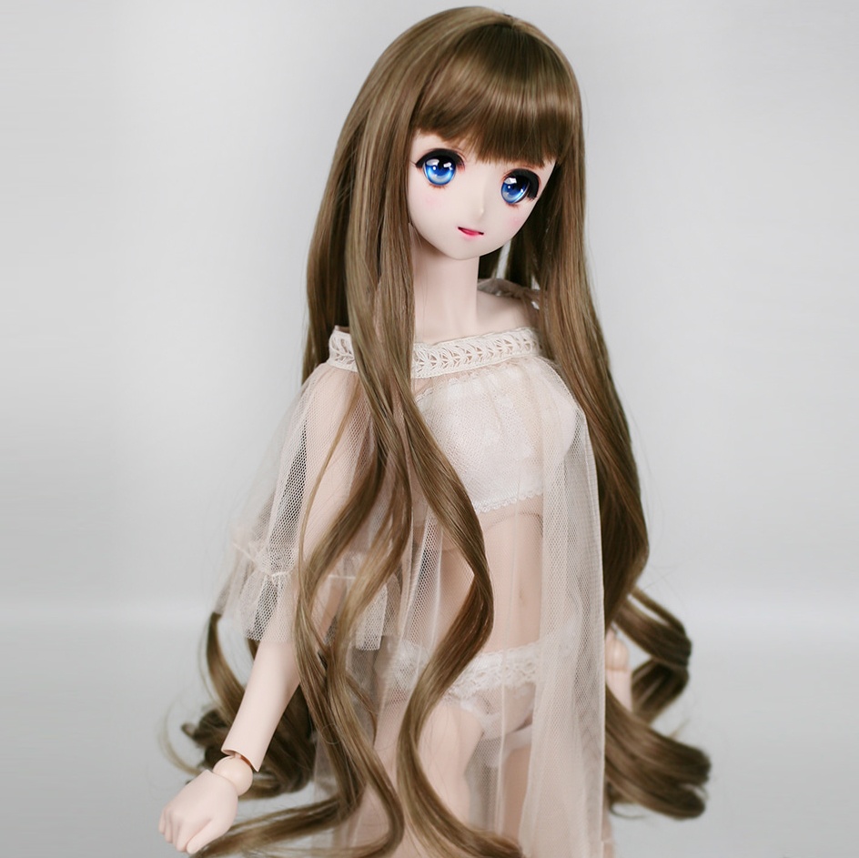 SD DDサイズ耐熱ウイッグ 8~9インチ WM-021 (サンディブラウン)