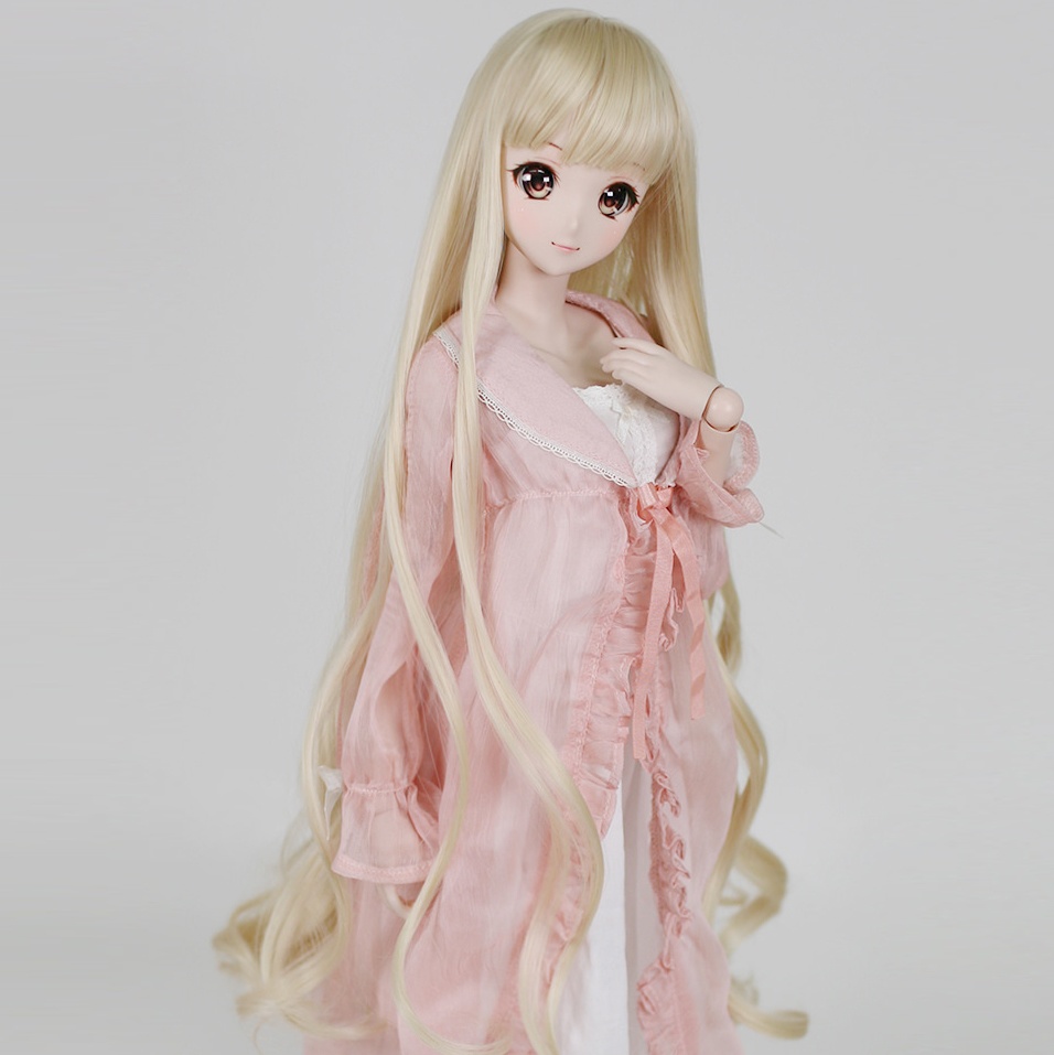 SD DDサイズ耐熱ウイッグ 8~9インチ WM-022 (シャインブロンド)