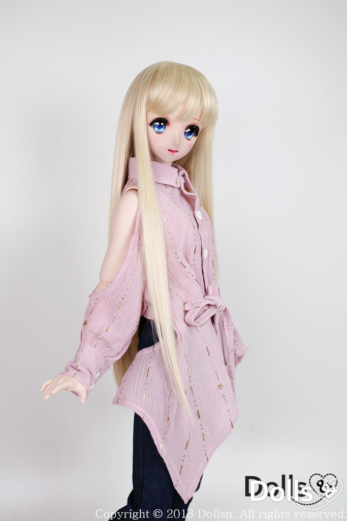 SD DDサイズ耐熱ウイッグ 8~9インチ WM-024 (シャインブロンド)
