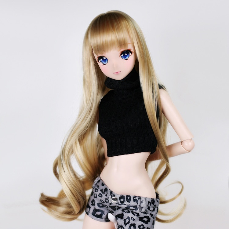 SD DDサイズ耐熱ウイッグ 8~9インチ WM-026 (ヴィンテージベージュ)