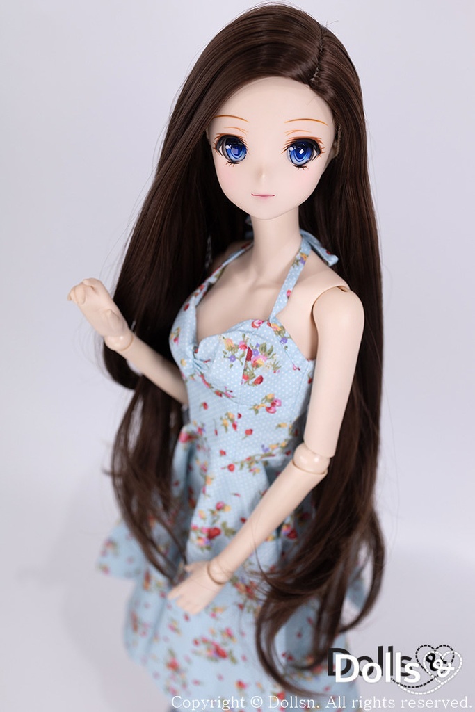 SD DDサイズ耐熱ウイッグ 8~9インチ WM-029 (チョコレート)