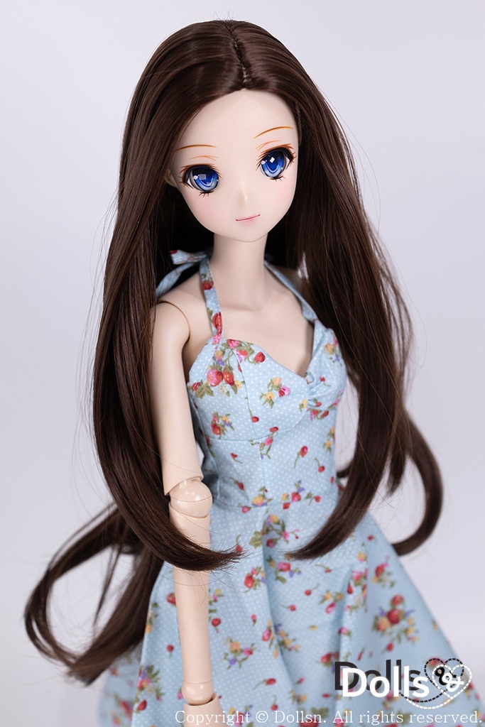 SD DDサイズ耐熱ウイッグ 8~9インチ WM-029 (チョコレート)