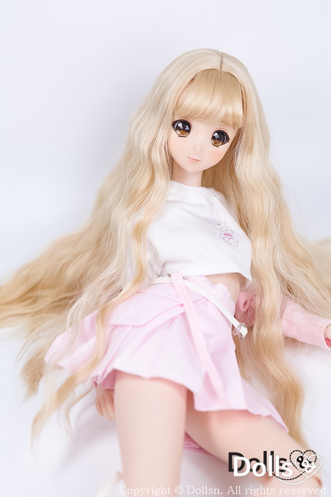 SD DDサイズ耐熱ウイッグ 8~9インチ WM-030 (シャインブロンド)