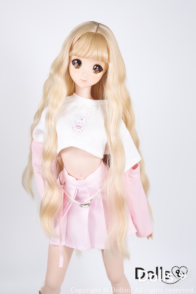 SD DDサイズ耐熱ウイッグ 8~9インチ WM-030 (シャインブロンド)