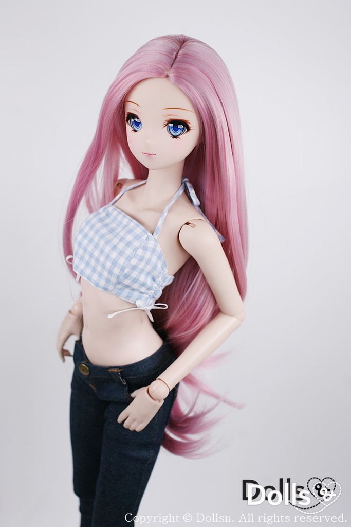 SD DDサイズ耐熱ウイッグ 8~9インチ WM-032 (インディピンク)