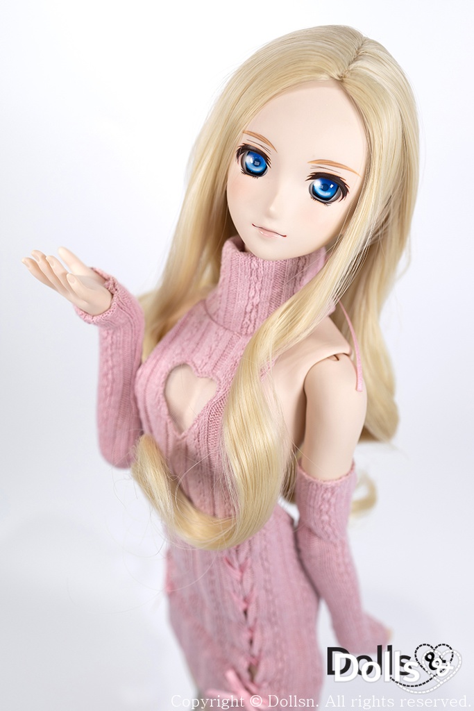 SD DDサイズ耐熱ウイッグ 8~9インチ WM-032 (シャインブロンド)