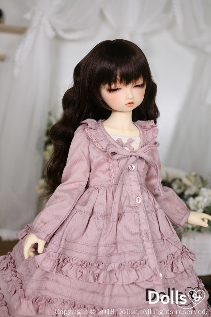 MSD SDMサイズ耐熱ウイッグ 7~8インチ WMM-004 (チョコレート)