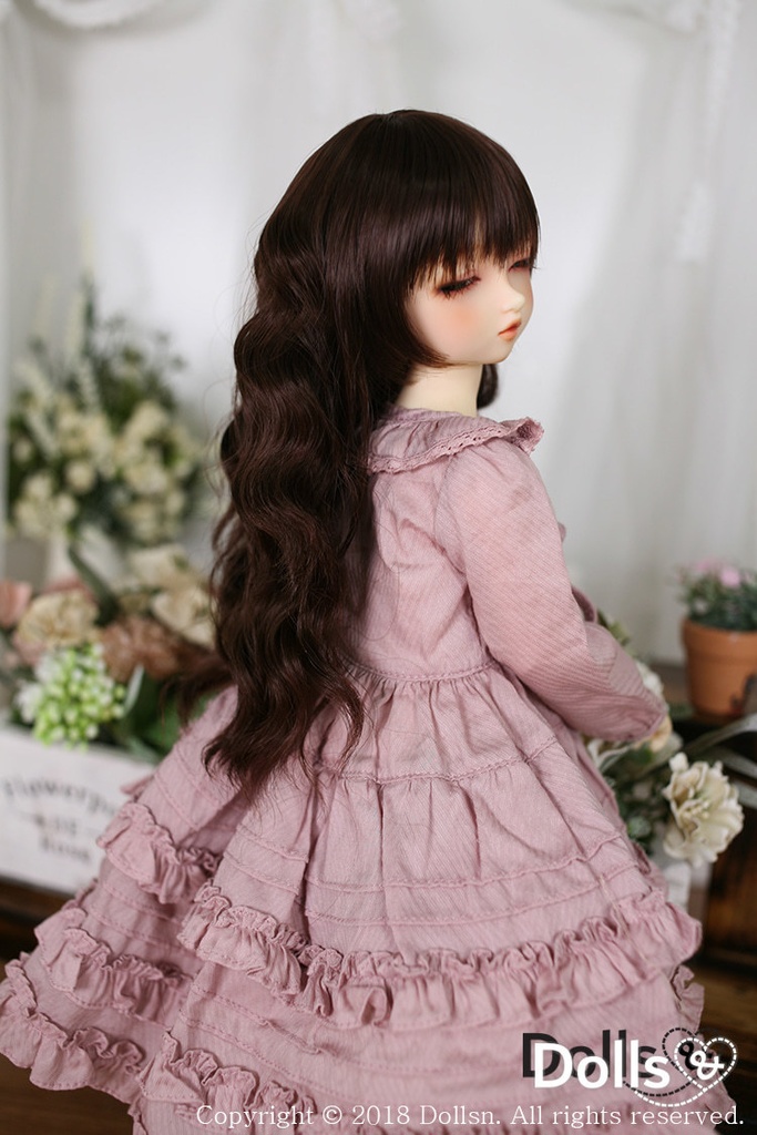MSD SDMサイズ耐熱ウイッグ 7~8インチ WMM-004 (チョコレート)
